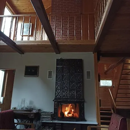 Εξοχικό σπίτι Forest River With Fireplace And Billard *