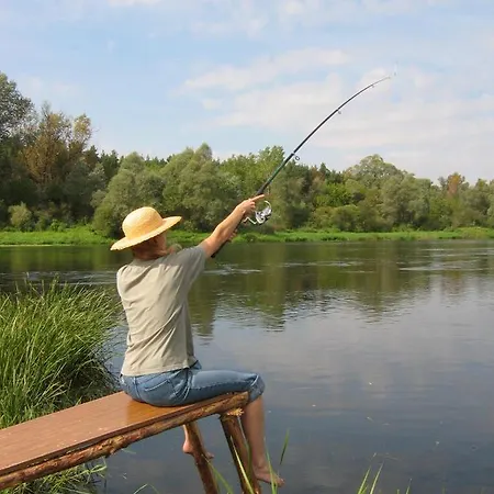Εξοχικό σπίτι Forest River With Fireplace And Billard
